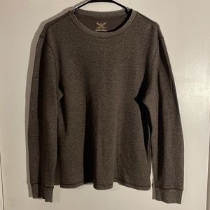 Faded Glory casual sweater - sz Medium brown/green